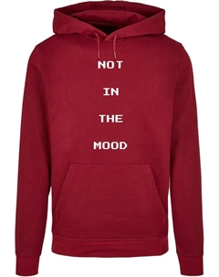 Толстовка с капюшоном " Men's NITM-Pixels Back x Basic Hoody", цвет Burgundy Merchcode
