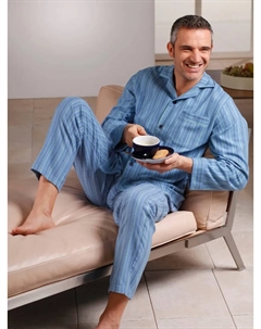 Пижама, цвет Blau-Gestreift Comte