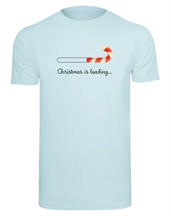 Футболка "Мужская рождественская футболка с круглым вырезом " ", синий Merchcode