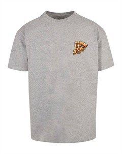 Футболка "Мужская футболка Pizza Comic Heavy Oversized ", серый Merchcode