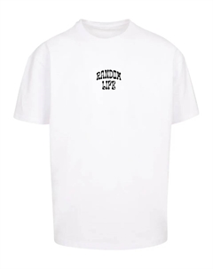 Футболка "Мужская футболка большого размера Random Life Heavy Oversize " ", белый Merchcode