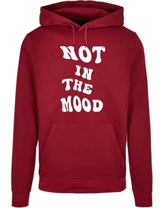 Толстовка с капюшоном " Men's NITM-Whirled Back x Basic Hoody", цвет Burgundy Merchcode