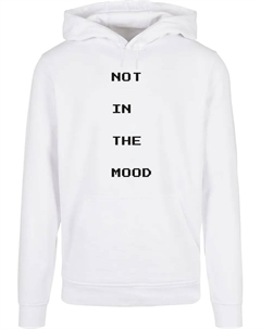 Толстовка с капюшоном " Men's NITM-Pixels Back Basic Hoody", белый Merchcode