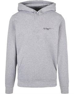 Толстовка с капюшоном " Men's Be Happy Basic Hoody", серый Merchcode