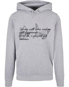 Толстовка с капюшоном " Men's Spring Saying Basic Hoody", серый Merchcode