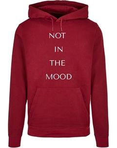 Толстовка с капюшоном " Men's NITM-Clean Back x Basic Hoody", цвет Burgundy Merchcode