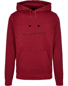 Толстовка с капюшоном " Men's NITM-Moody Face Basic Hoody", цвет Burgundy Merchcode