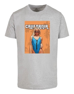 Футболка "Мужская футболка Grand California с круглым вырезом", серый Merchcode