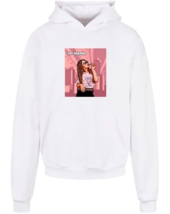 Толстовка с капюшоном " Men's Grand - San Antonio Ultra Heavy Hoody", белый Merchcode