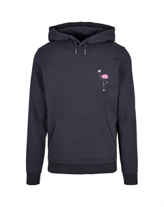 Толстовка с капюшоном " Men's Flamingo Basic Hoody", цвет морской волны Merchcode