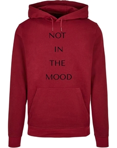 Толстовка с капюшоном " Men's NITM-Clean Back Basic Hoody", цвет Burgundy Merchcode