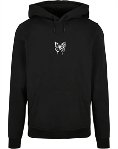 Толстовка с капюшоном " Men's Flowers Bloom Basic Hoody", черный Merchcode