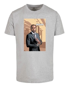 Футболка "Мужская футболка Grand Denver с круглым вырезом", серый Merchcode