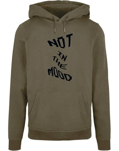 Толстовка с капюшоном " Men's NITM-Pixel Warped Basic Hoody", оливковый Merchcode