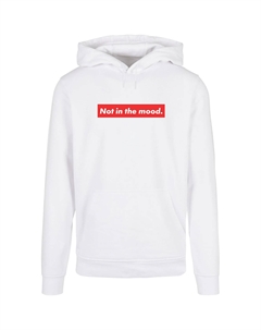Толстовка с капюшоном " Men's NITM - Sup Mood Basic Hoody", белый Merchcode