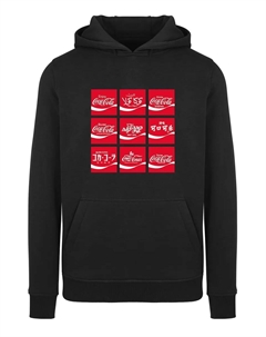 Толстовка с капюшоном " Men's Coca Cola International Logo Hoody", черный Merchcode