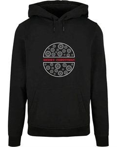 Толстовка с капюшоном " Men's Merry Christmasy Basic Hoody", черный Merchcode