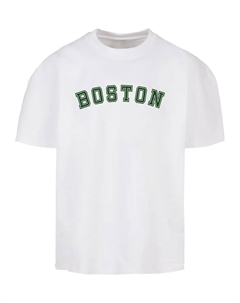 Футболка "Мужская футболка из плотного хлопка Boston Box ", белый Merchcode