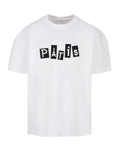 Футболка "Мужская футболка из ультратяжелого хлопка Paris", белый Merchcode