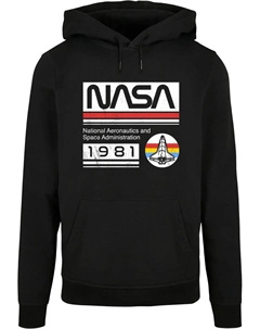 Толстовка с капюшоном " Men's NASA - 1981 Basic Hoody", черный Merchcode