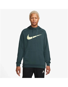 Толстовка с капюшоном "DRI-FIT MEN'S PULLOVER TRAINING HOODIE", зеленый Nike
