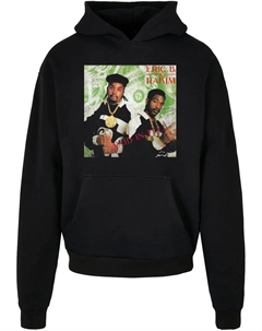 Толстовка с капюшоном " Men's Eric B & Rakim - Paid in Full Ultra Heavy Hoody", черный Merchcode