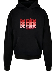 Толстовка с капюшоном " Men's Valentines Day - Be Mine Ultra Heavy Hoody", черный Merchcode