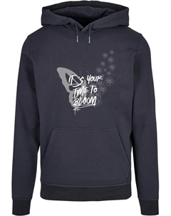 Толстовка с капюшоном " Men's It's Your Time To Bloom Basic Hoody", цвет морской волны Merchcode