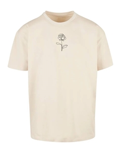 Футболка "Мужская футболка Heavy Oversize розового цвета", цвет Sand Merchcode