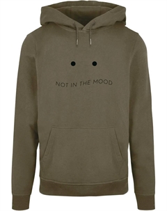 Толстовка с капюшоном " Men's NITM-Moody Face Basic Hoody", оливковый Merchcode
