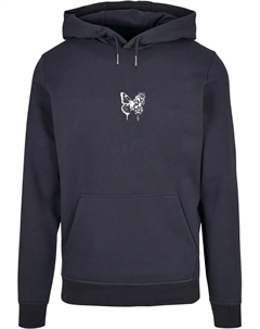 Толстовка с капюшоном " Men's Flowers Bloom Basic Hoody", цвет морской волны Merchcode