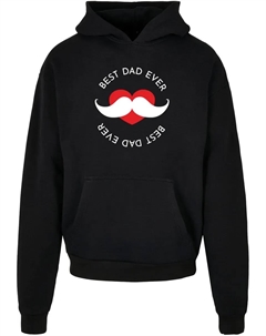 Толстовка с капюшоном " Men's Fathers Day - Best Dad Ultra Heavy Hoody", черный Merchcode