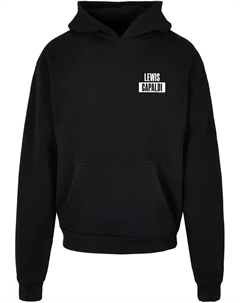 Толстовка с капюшоном " Men's Lewis Capaldi - PP Logo Ultra Heavy Hoody", черный Merchcode