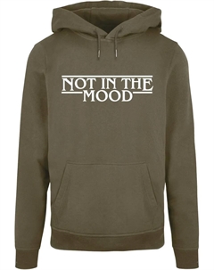 Толстовка с капюшоном " Men's NITM - Stranger Mood X Basic Hoody", оливковый Merchcode