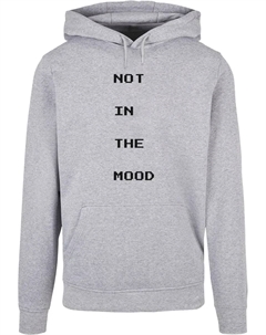 Толстовка с капюшоном " Men's NITM-Pixels Back Basic Hoody", серый Merchcode