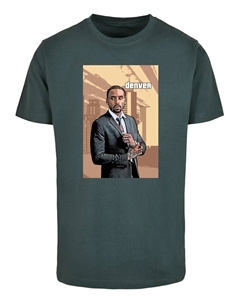 Футболка "Мужская футболка Grand Denver с круглым вырезом", зеленый Merchcode