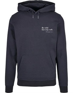 Толстовка с капюшоном " Men's Happines Basic Hoody", цвет морской волны Merchcode