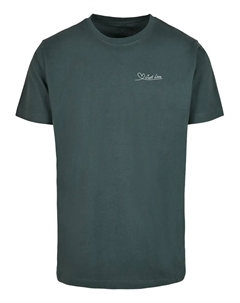 Футболка " Мужская футболка Just love с круглым вырезом", зеленый Merchcode