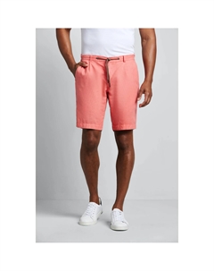 Шорты-бермуды в спортивном стиле, коралловый Bugatti