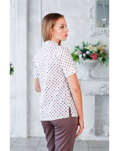 Блуза из хлопка с коротким рукавом Victoria filippova