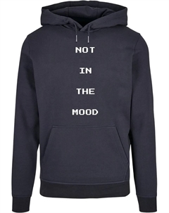Толстовка с капюшоном " Men's NITM-Pixels Back x Basic Hoody", цвет морской волны Merchcode