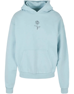 Толстовка с капюшоном " Men's Rose Ultra Heavy Hoody", синий Merchcode