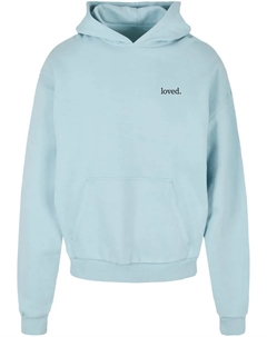 Толстовка с капюшоном " Men's Logo Upper Heavy Hoody", синий Merchcode