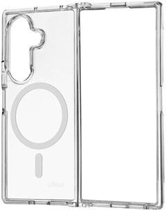 Чехол-накладка Real Mag Case c MagSafe для Samsung Galaxy Z Fold 7 MagSafe Прозрачный Ubear