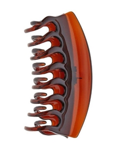 Заколка для волос коричневая Janeke