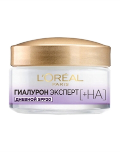 Увлажняющий восполняющий дневной крем для лица L'Oreal Гиалурон Эксперт Дневной крем SPF 20 L'oreal paris