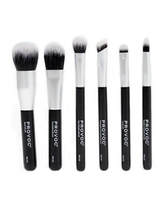 Набор из 6 мини-кистей для макияжа из синтетического ворса Mini Brushes Set Provoc