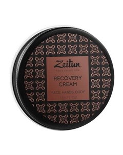 Увлажняющий восстанавливающий крем для лица, рук и тела с маслом бабассу Men's Collection Recovery Cream Face Hands Body Zeitun