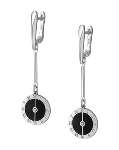 Серьги Earrings E146ч Ronda