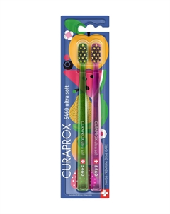 Набор из двух зубных щеток Toothbrush 5460 Ultra Soft Set Special Edition|Summer 2025 Curaprox